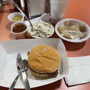 Chopped Beef Sandwich