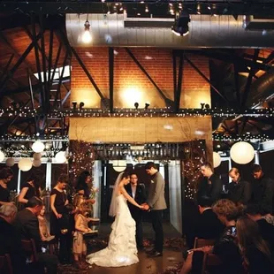 The Elevator as our altar. It was perfect.