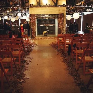 We set up our wedding a bit different than usual and Michelle was very accommodating.