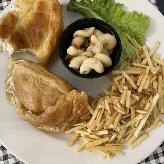 Our Famous Chicken Salad Sandwich on a Croissant