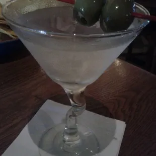Bombay sapphire martini
