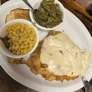 Chicken fried chicken
