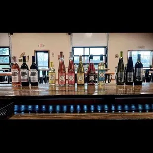 Lots of wine to choose from!