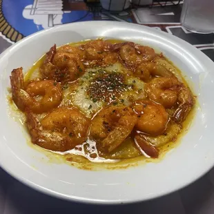 Sautéed Shrimp and Grits
