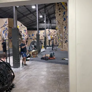 Lots of climbing problems