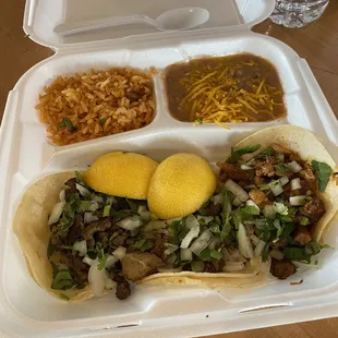 3 3 Street Tacos combo