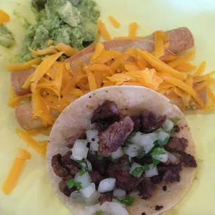 75 cent tacos yum real guacomole