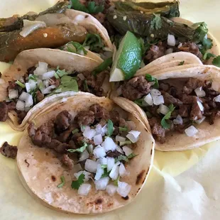 Carne Asada tacos