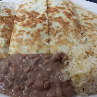 The bacon mushroom quesadilla