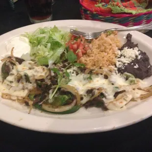 Steak Fajitas