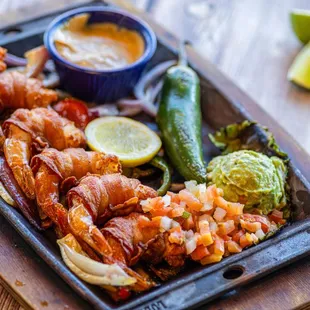 bacon wrapped shrimp