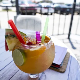 Double margarita with an extra tequila shot.