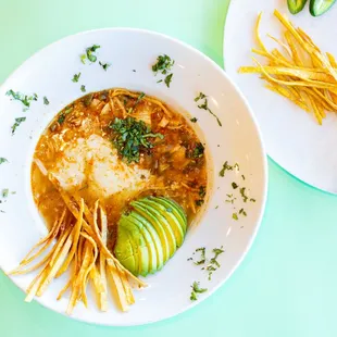 Chicken tortilla soup