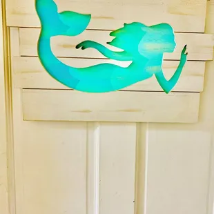mermaids &amp; ladies powder room