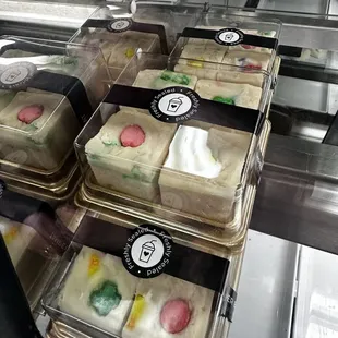 Some of the truffles on display.