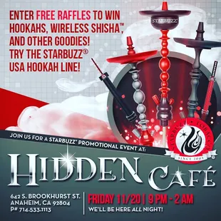 a hookah and other items