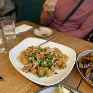 salt &amp; pepper tofu