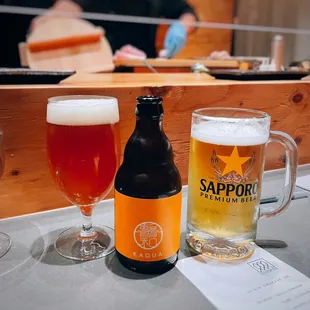 Kagua saison / $14 + Sapporo / $8