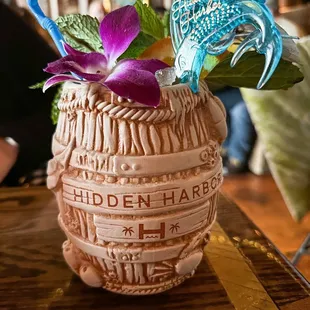 Hidden Harbor Rum Barrel