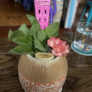 Luck of Lono - Fortune favors the bold in this cooling cup of goodness, with Jamaican rums, banana,coconut, and a whisper of dark chocolate