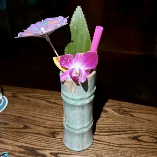 Painkiller -  seven-rum navy-style blend, fresh pineapple, and toasted coconut