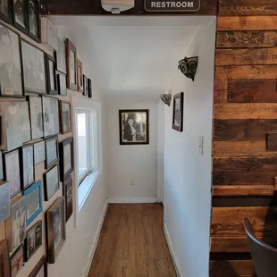 path to the restroom