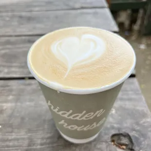 Maple Bourbon Latte