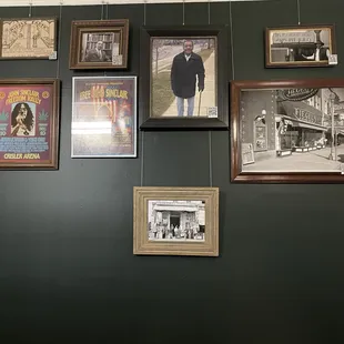 Walter Roberson is featured in the center of this collection of photographs.