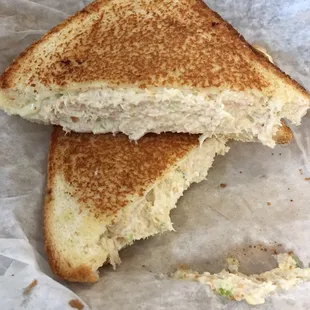 Grilled cheese tuna is the bomb