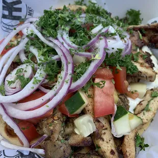 Chicken euro was fabulous!