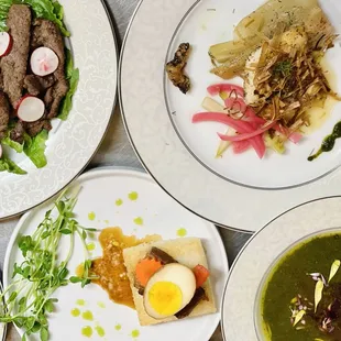 Fusion food vietnamese prix fixe menu