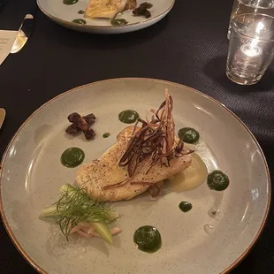 Seabass, so good with culantro sauce