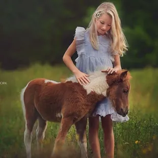 Rainy the foal makes a friend. Our sweet foals frolic and play.