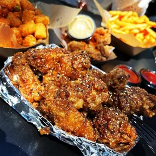 Honey Garlic Butter.  Don&apos;t underestimate the crunch.