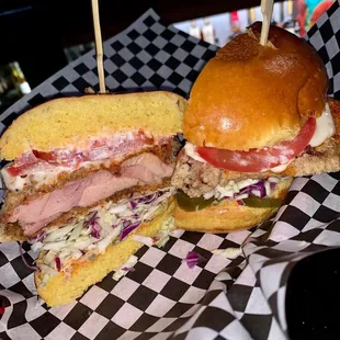 Firefighter burger