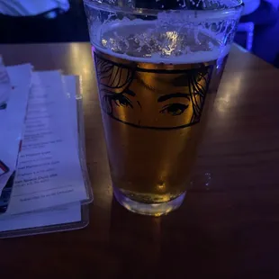 Hop Dogma Alpha IPA.