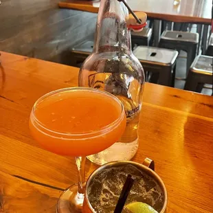 Mule and guava martini