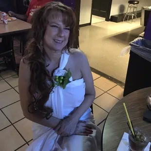 Miss Cindy the Greek goddess
