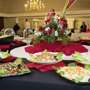 Sneak peek at a typical banquet