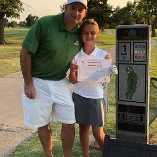 We welcome our young golfers