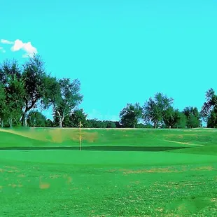 One of the many fine greens