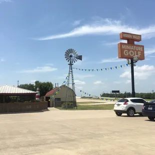 Entrance to Hidden Valley.  My husband brings me here when I am close to winning at #putt-putt.