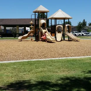 Beautiful clean park