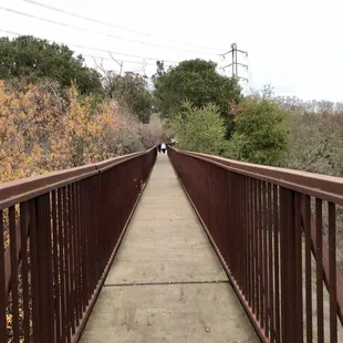 Connecting from nearby Hidden Falls Park via this bridge