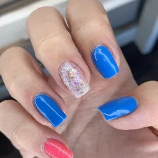 Gel nails done by Kayla Cerda