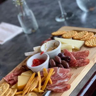 Charcuterie and Prosecco