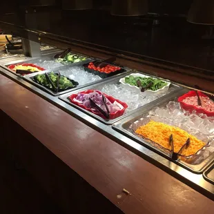 Salad bar options