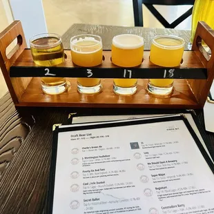 Beer flight