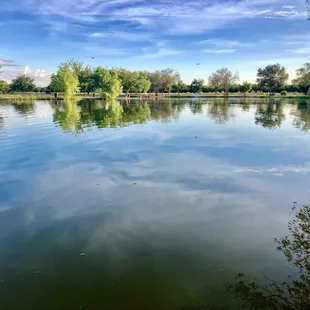 Beautiful Summer afternoon at HideAway Lakes, Texas