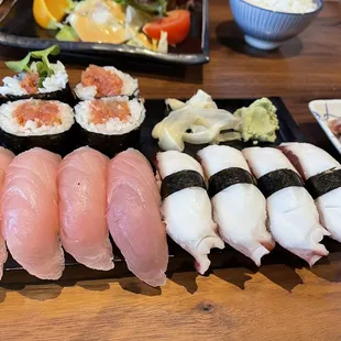 Negi Toro, Yellowtail &amp; Tako